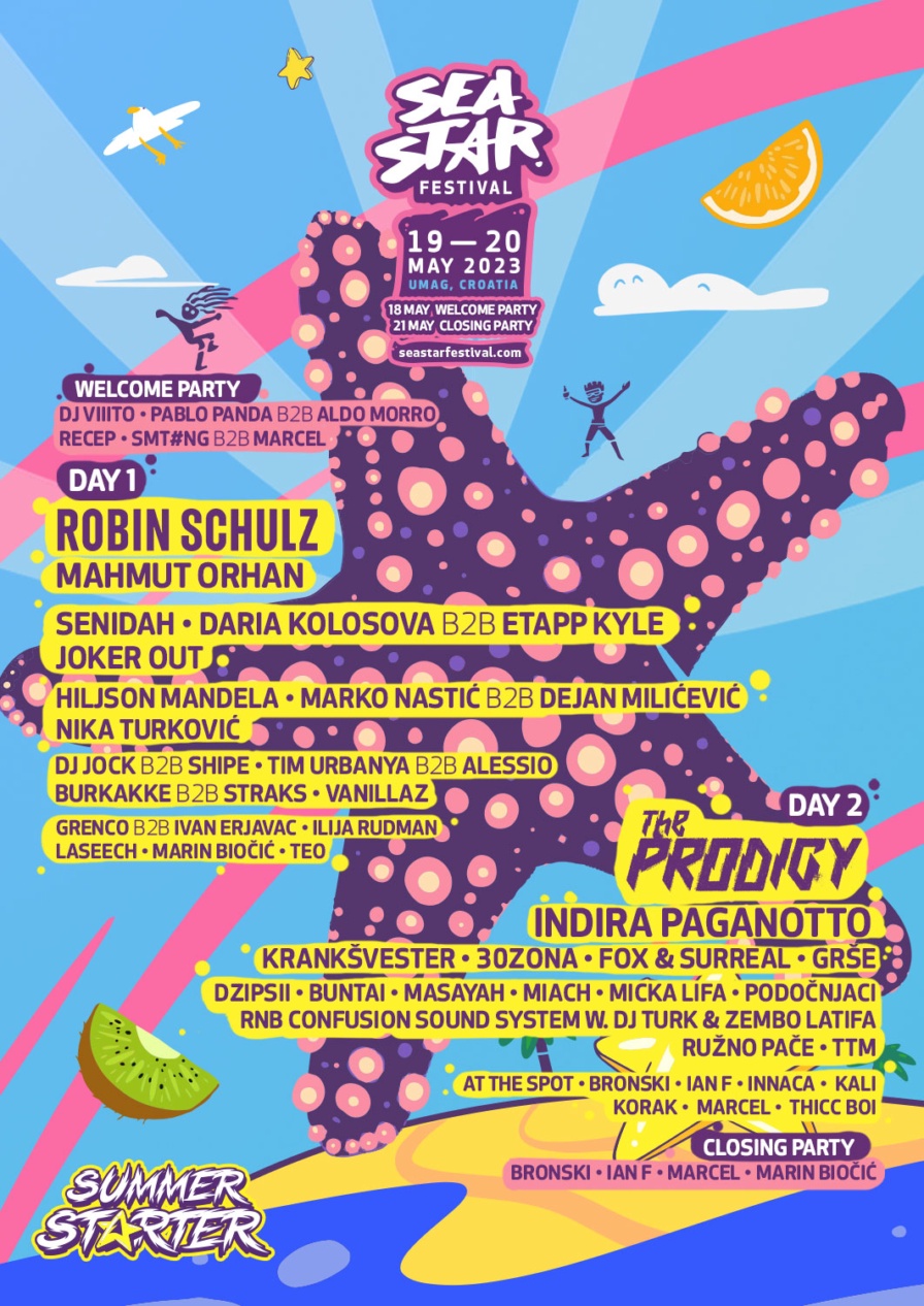 Sea Star Festival 2023 @ Stella Maris Lagoon (Umag)