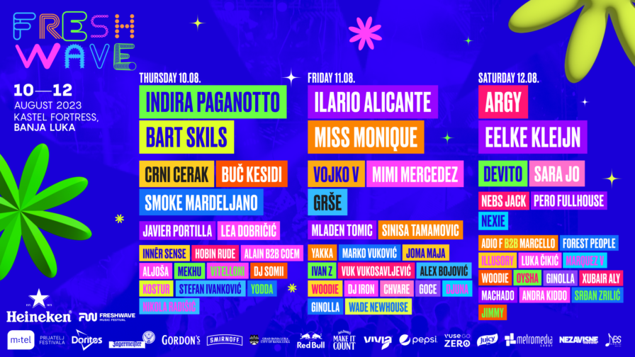 Fresh Wave Festival 2023 @ Kastel Fortress (Banja Luka)
