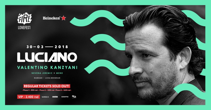 Luciano @ Hangar (Belgrade)