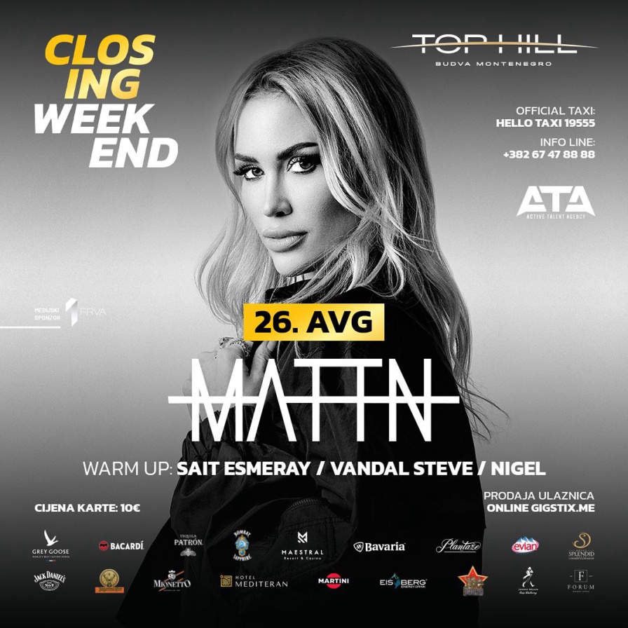 MATTN @ Top Hill (Budva)
