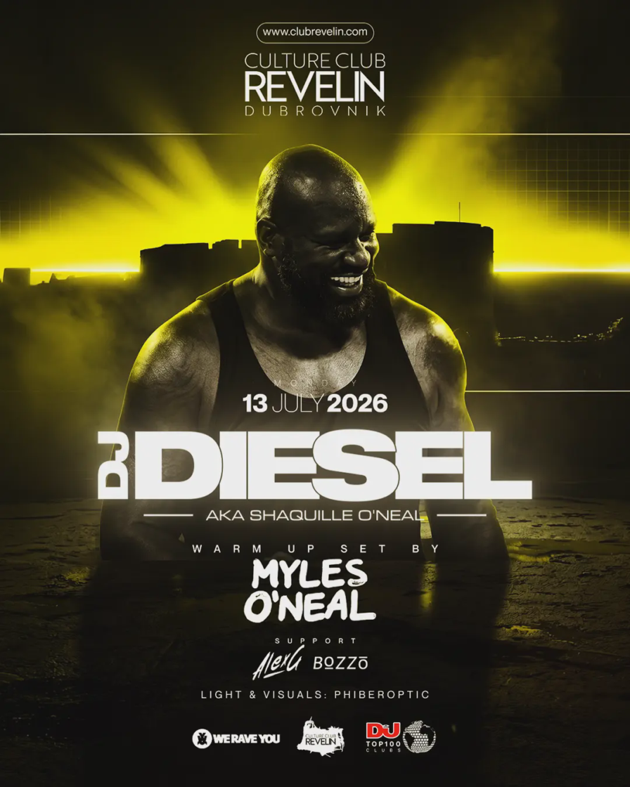 DJ Diesel @ Culture Club Revelin (Dubrovnik)