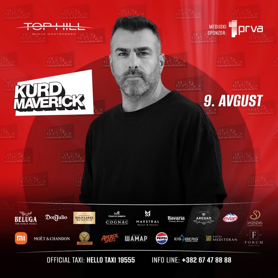 Kurd Maverick @ Top Hill (Budva)
