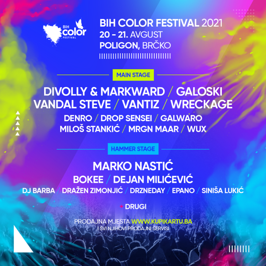 BiH Color Festival 2021 @ Poligon (Brčko)