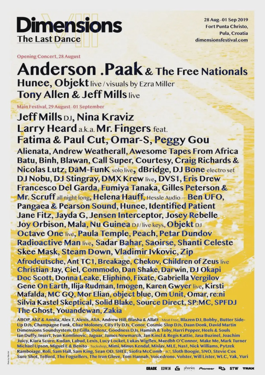 Dimensions 2019 @ Fort Punta Christo (Pula)