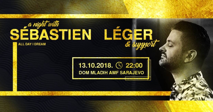 Sébastien Léger @ Dom mladih (Sarajevo)