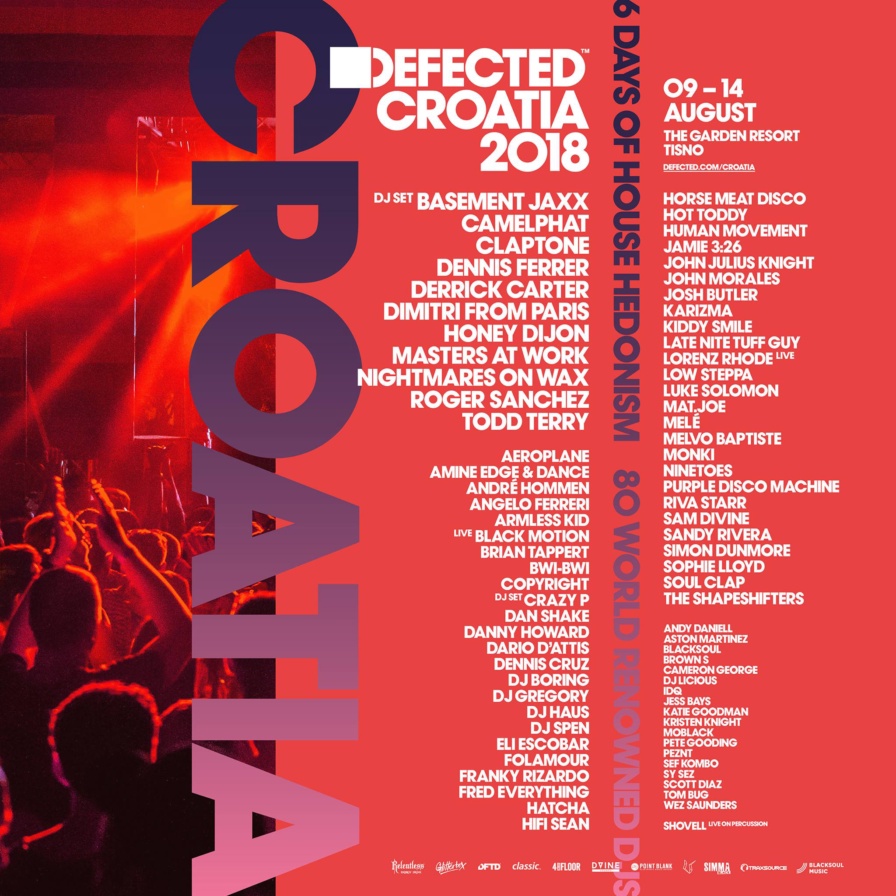 Defected Croatia 2018 @ The Garden Resort (Tisno)