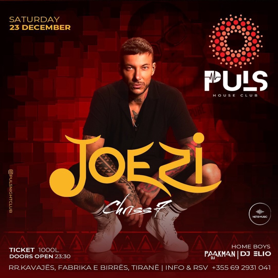 Joezi @ Puls House Club (Tirana)