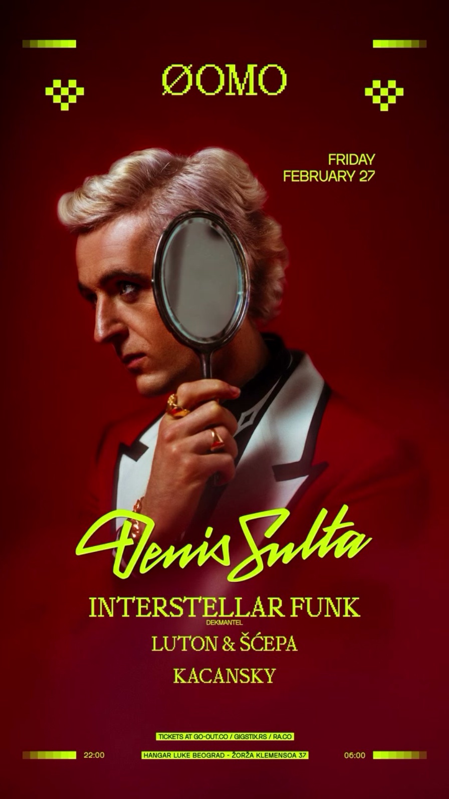 Denis Sulta, Intestellar Funk @ Hangar (Belgrade)