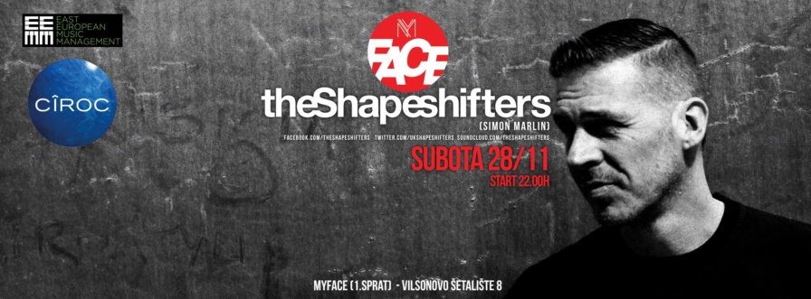 The Shapeshifters @ My FACE (Sarajevo)