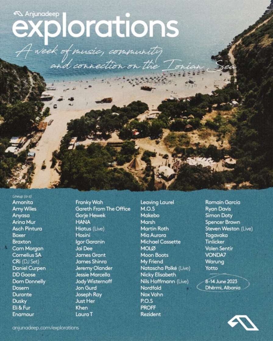 Anjunadeep Explorations 2023 @ Dhërmi Beach (Dhërmi)
