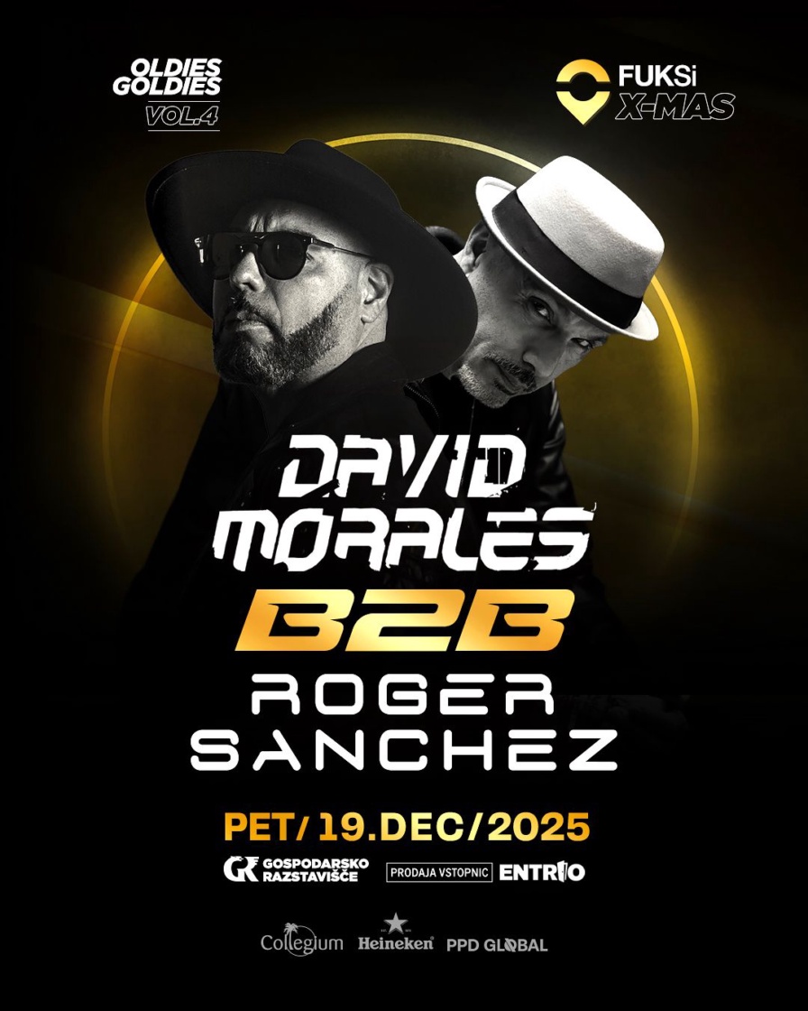 David Morales b2b Roger Sanchez @ Gospodarsko razstavišče (Ljubljana)