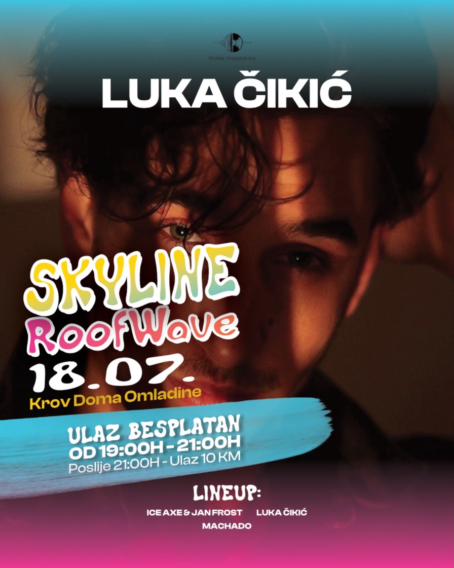 Luka Čikić @ Dom omladine Rooftop (Banja Luka)