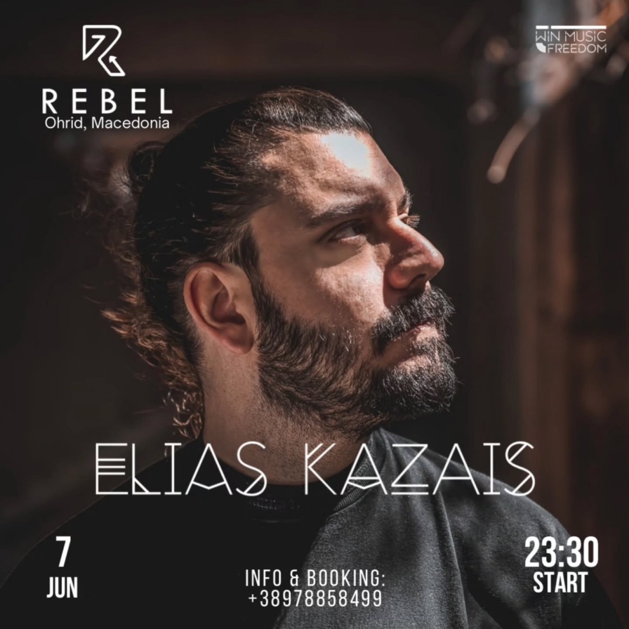 Elias Kazais @ Club Rebel (Ohrid)