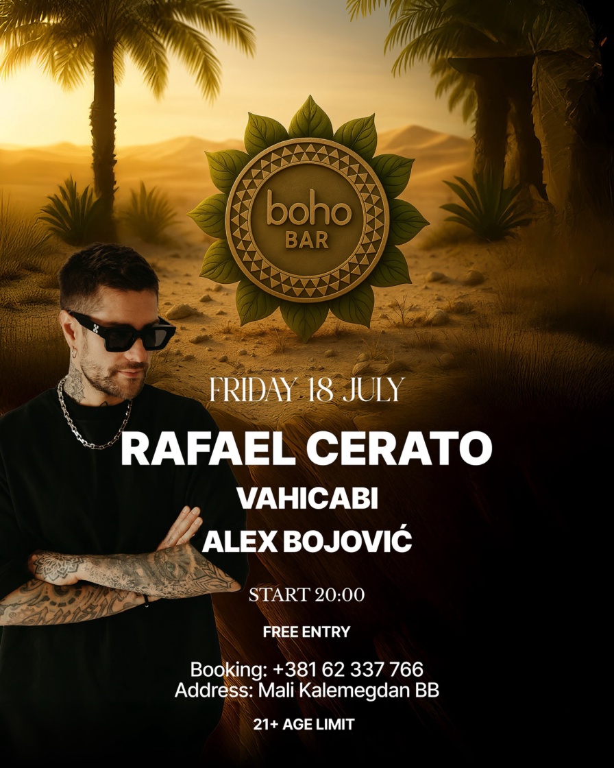 Rafael Cerato @ Boho Bar (Belgrade)