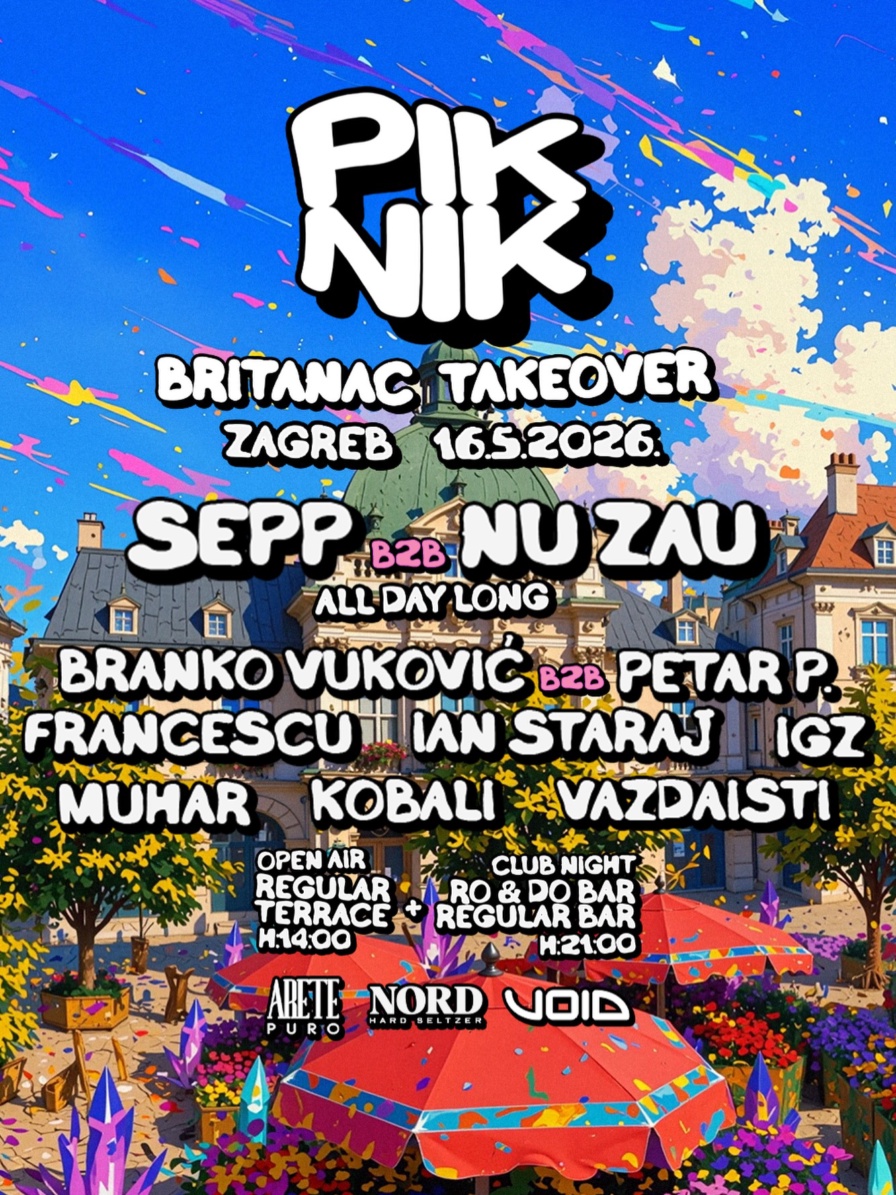 Sepp b2b Nu Zau @ Britanski Trg (Zagreb)
