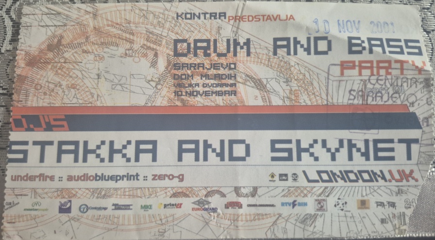 Stakka, Skynet @ Dom mladih (Sarajevo)