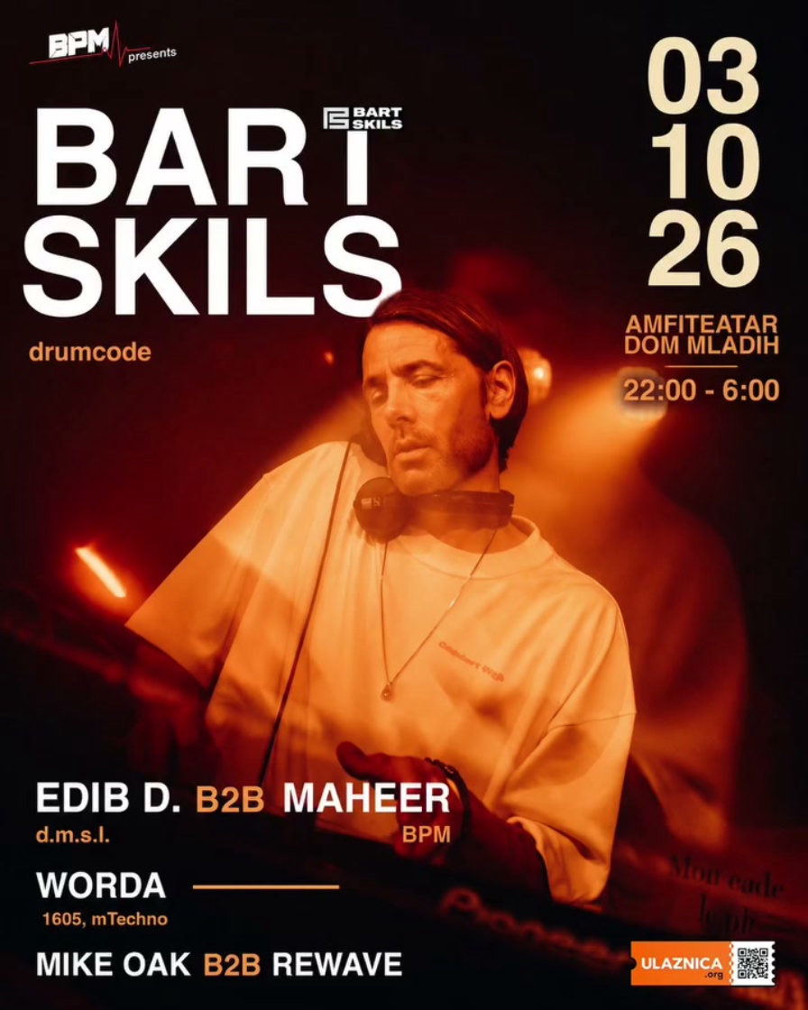 Bart Skils @ Dom mladih (Sarajevo)