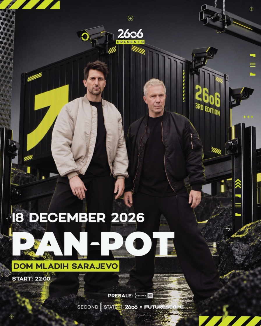 Pan-Pot @ Dom mladih (Sarajevo)
