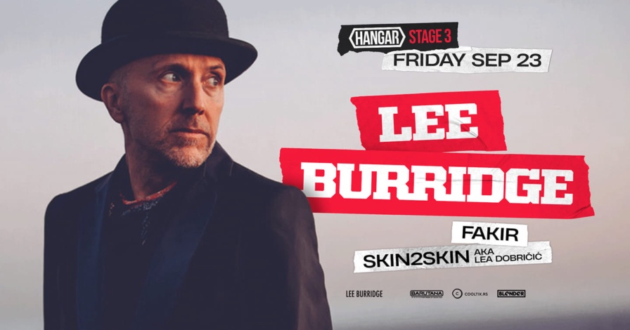Lee Burridge @ Hangar (Belgrade)