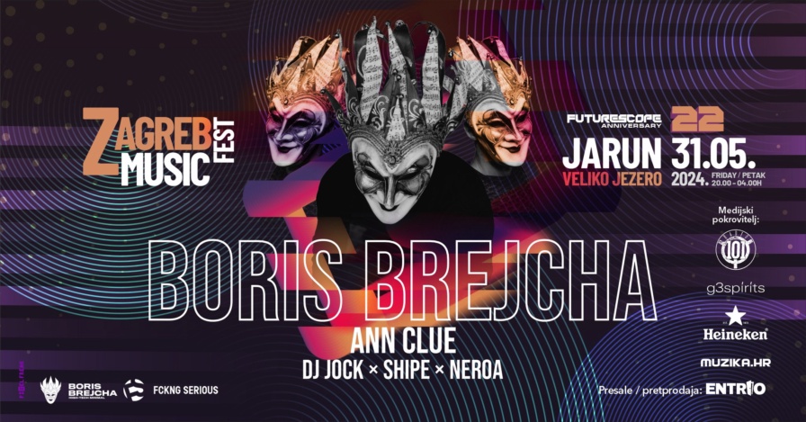 Boris Brejcha @ Jarun Lake (Zagreb)