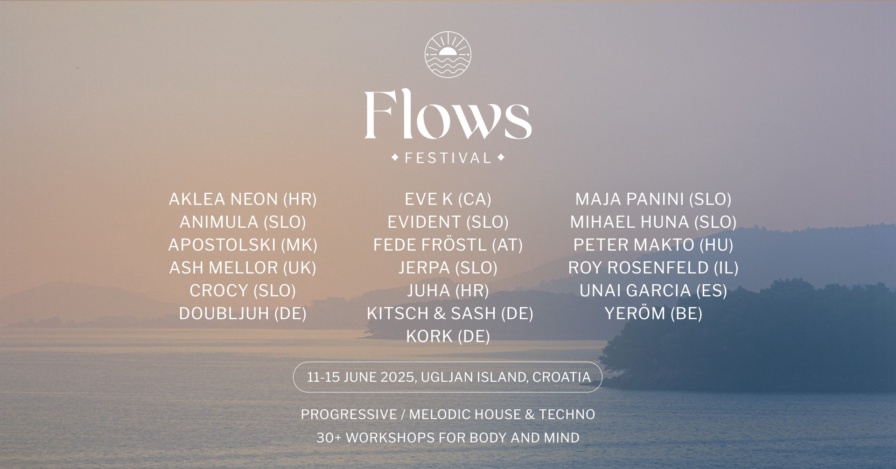 Flows Festival 2025 @ Zelena Punta (Kukljica)