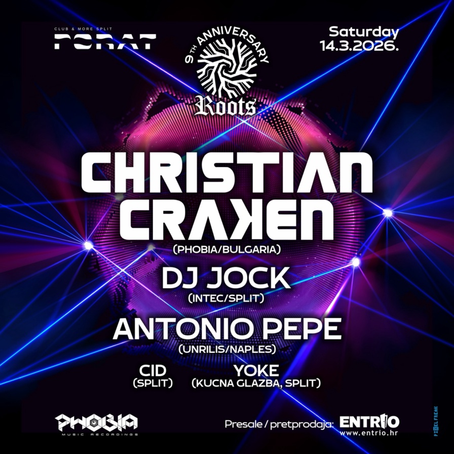 Christian Craken @ Porat Club (Split)