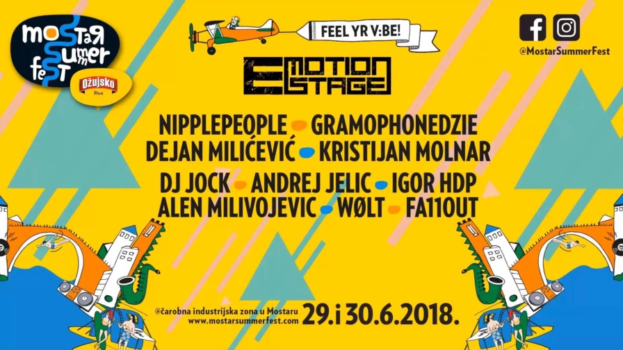 Mostar Summer Fest 2018 @ SC Kantarevac (Mostar)
