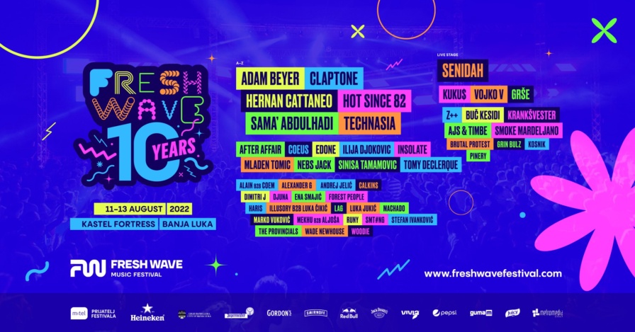 Fresh Wave Festival 2022 @ Kastel Fortress (Banja Luka)