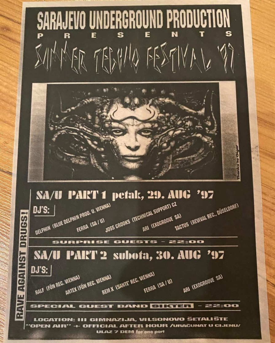 Summer Techno Festival @ III Gimnazija (Sarajevo)