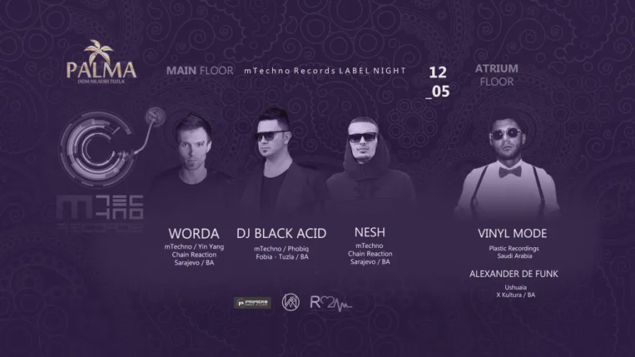 mTechno Label Night @ Palma (Tuzla)