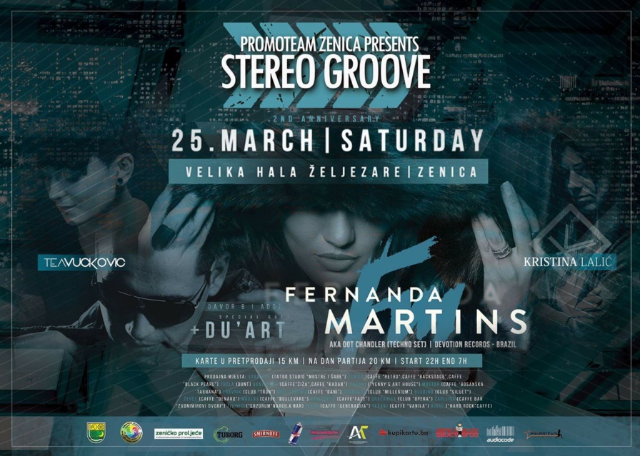 Fernanda Martins @ Velika hala Željezare (Zenica)