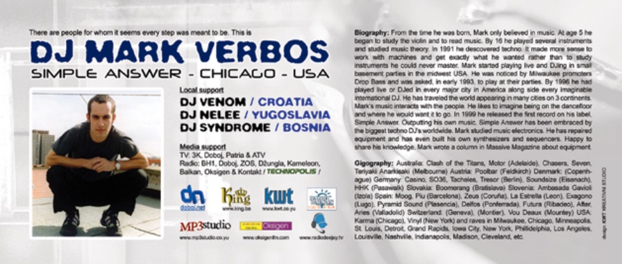 Mark Verbos @ Atlantic (Doboj)