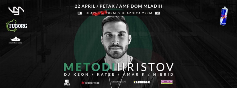 Metodi Hristov @ Dom mladih (Sarajevo)
