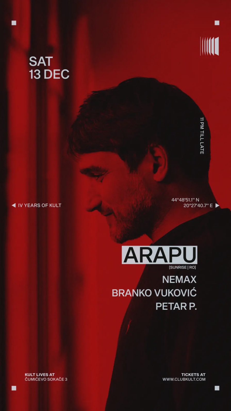 Arapu @ Club Kult (Belgrade)