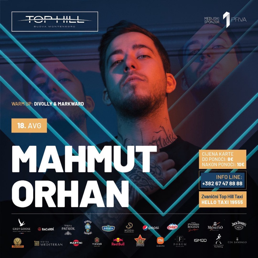 Mahmut Orhan @ Top Hill (Budva)
