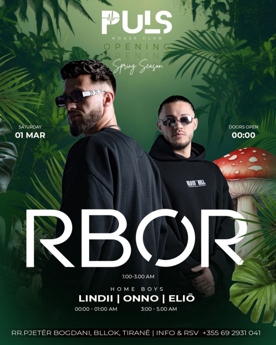 RBØR @ Puls House Club (Tirana)