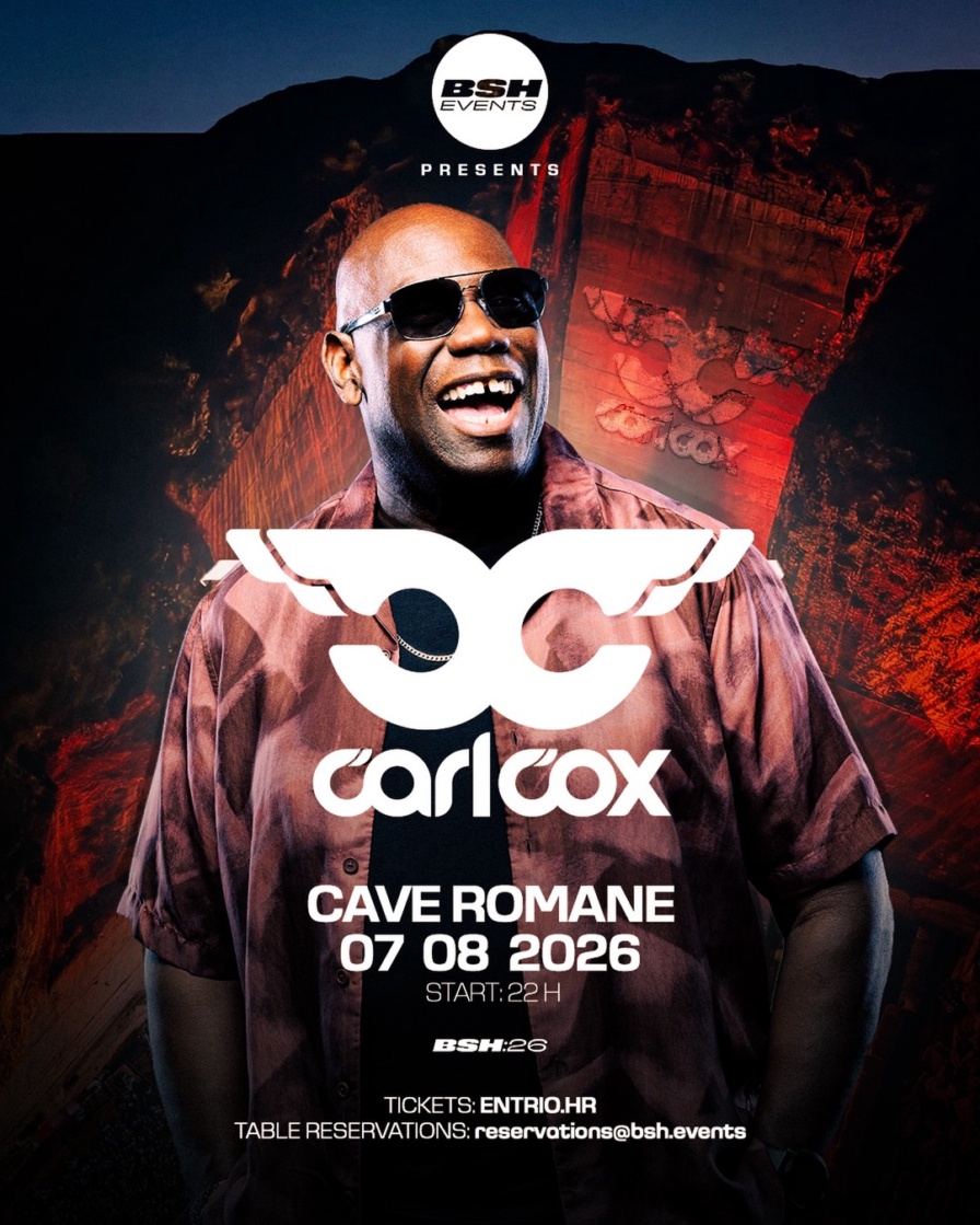 Carl Cox @ Cave Romane (Pula)
