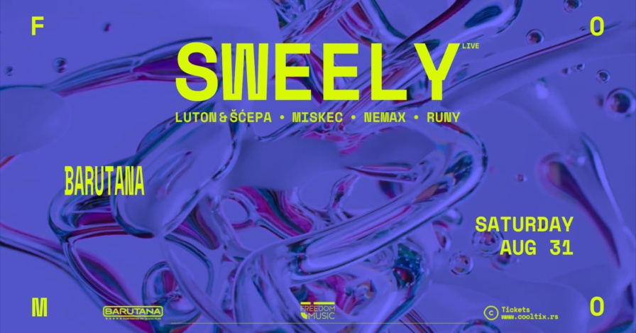 Sweely @ Barutana (Belgrade)