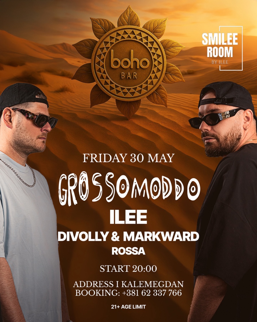 GROSSOMODO @ Boho Bar (Belgrade)