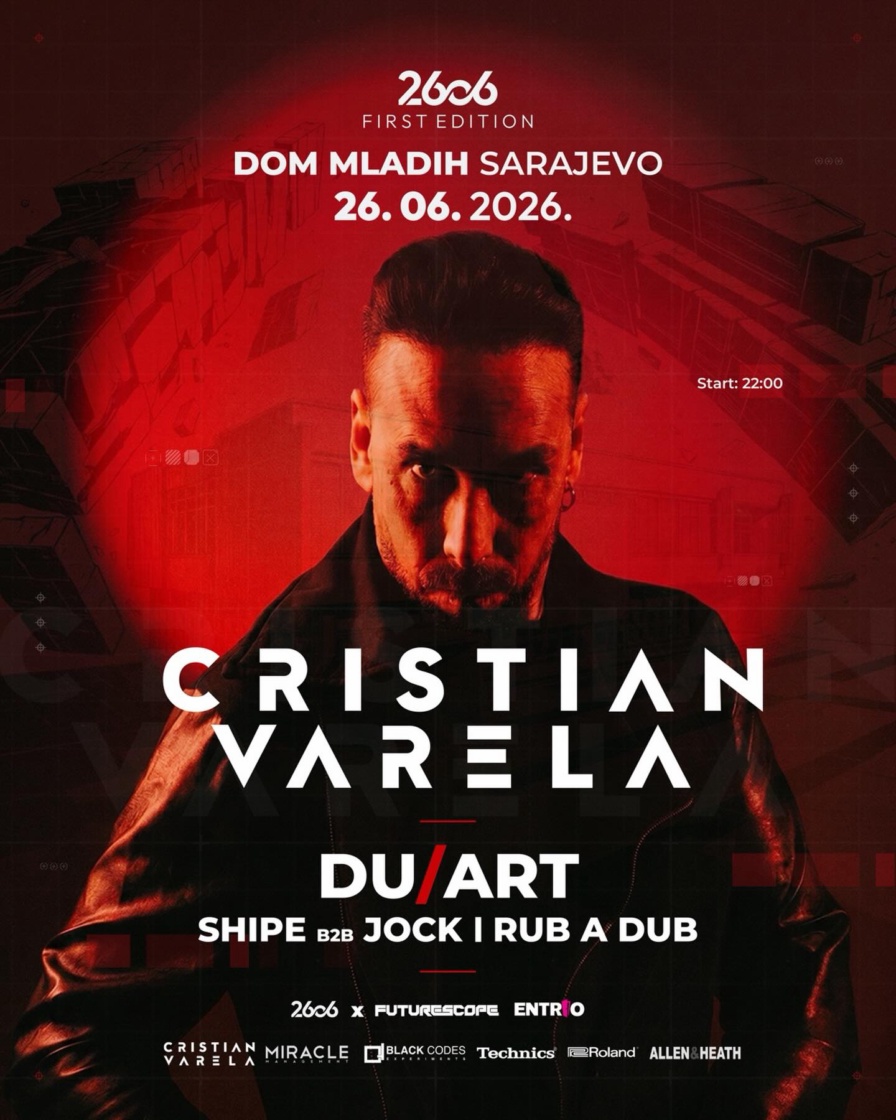 Cristian Varela, Du'art @ Dom mladih (Sarajevo)