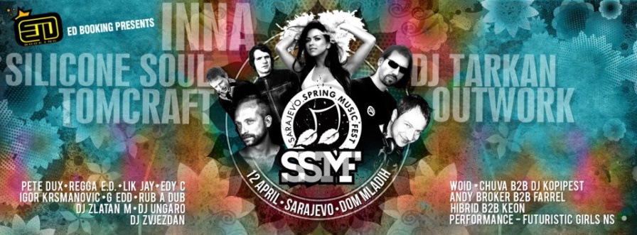 Tomcraft, Outwork, DJ Tarkan, Silicone Soul @ Dom mladih (Sarajevo)