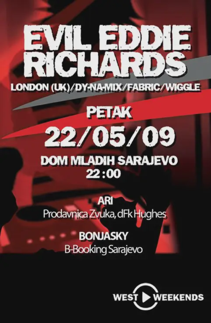 Evil Eddie Richards @ Dom mladih (Sarajevo)
