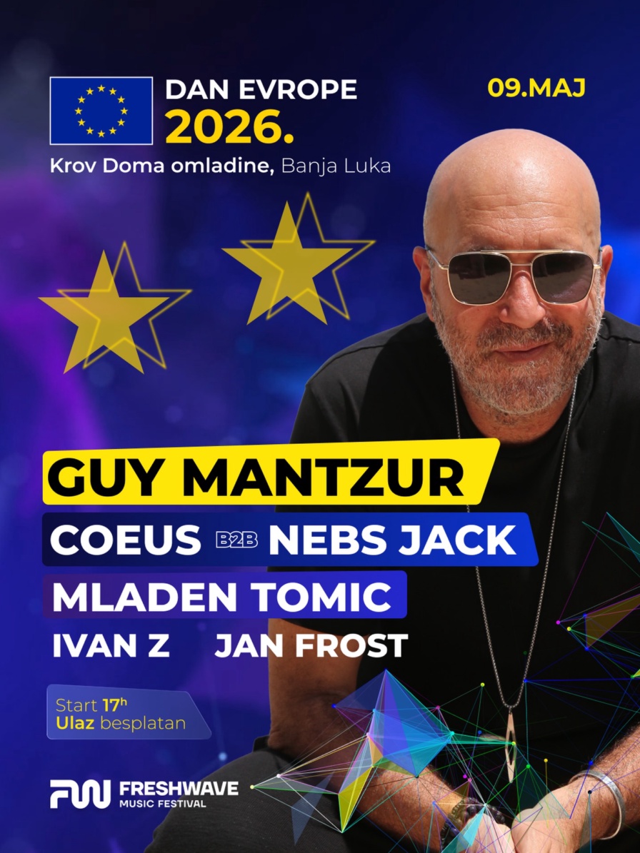 Guy Mantzur @ Dom omladine Rooftop (Banja Luka)