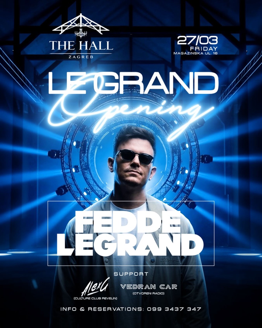 Fedde Le Grand @ The Hall (Zagreb)