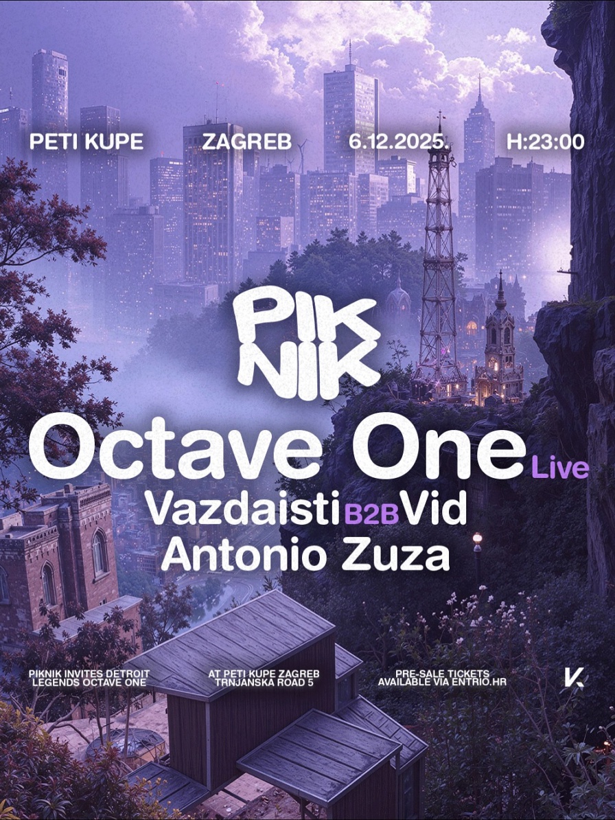 Octave One @ Peti Kupe (Zagreb)