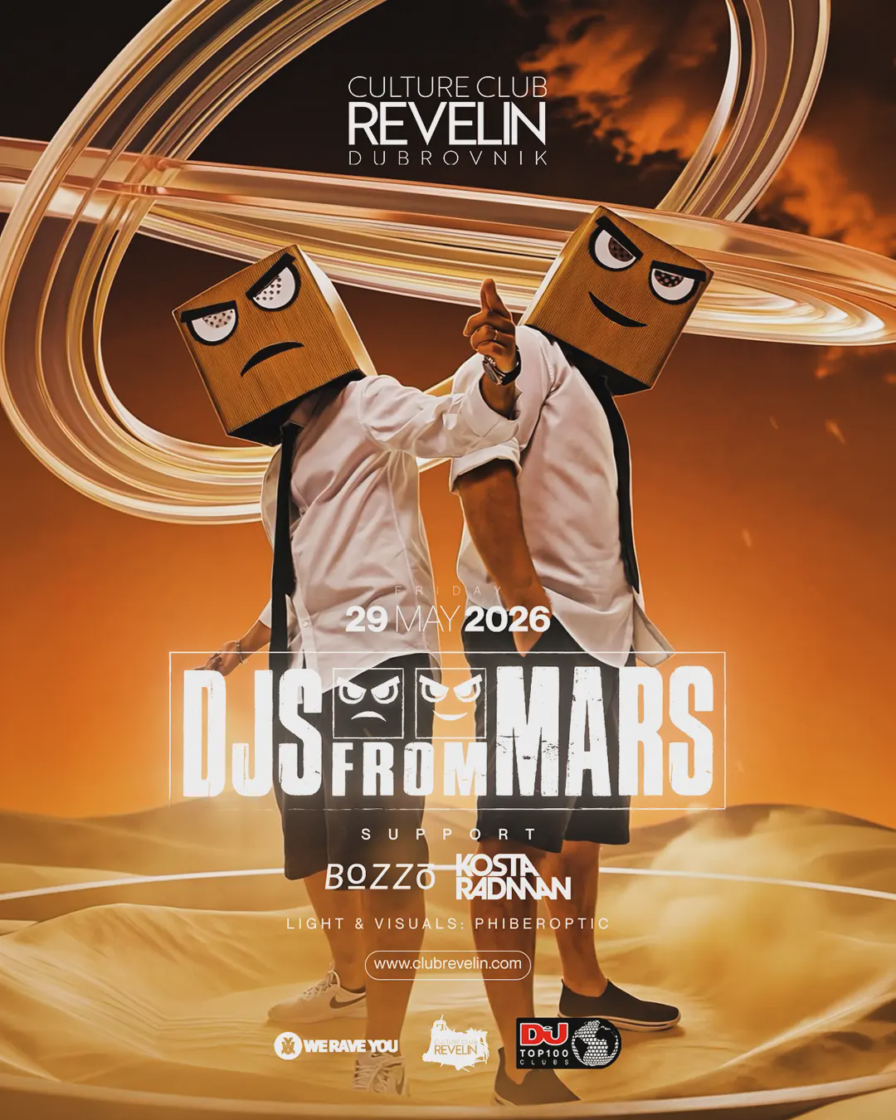 DJs From Mars @ Culture Club Revelin (Dubrovnik)