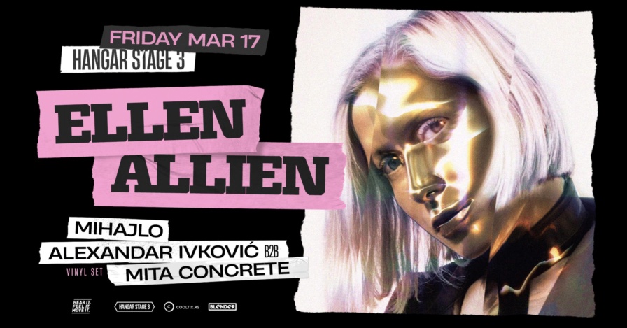 Ellen Allien @ Hangar (Belgrade)