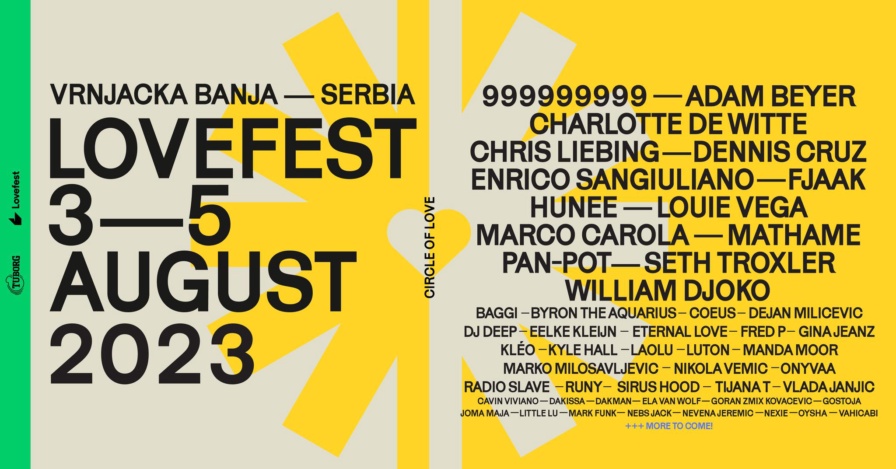 Lovefest 2023 @ Park Jezero (Vrnjačka Banja)