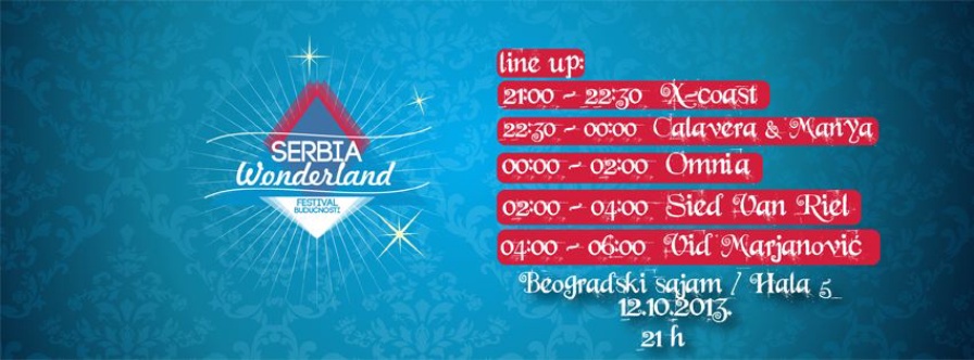 Serbia Wonderland Festival 2013 @ Belgrade Fair (Belgrade)