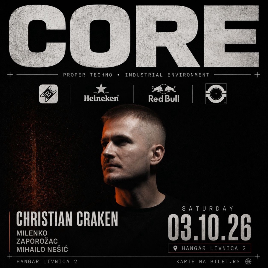 Christian Craken @ Livnica Hangar 2 (Niš)